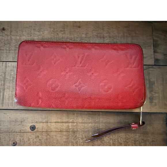 Louis Vuitton Zippy Wallet Women's Monogram Leather Long Zip Clutch France - Picture 1 of 16